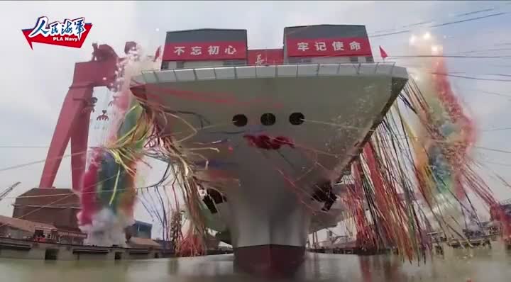 China launched its third aircraft carrier: