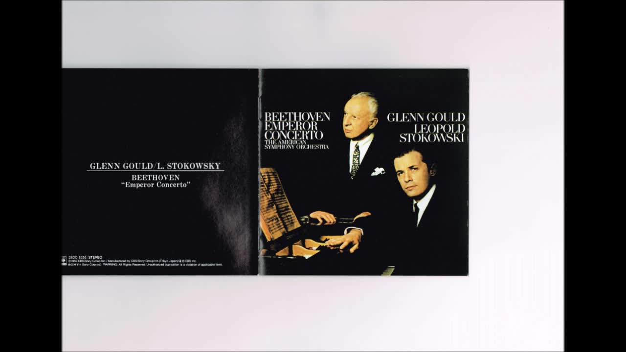 Beethoven - Piano Concerto No.5 Gould Stokowski American