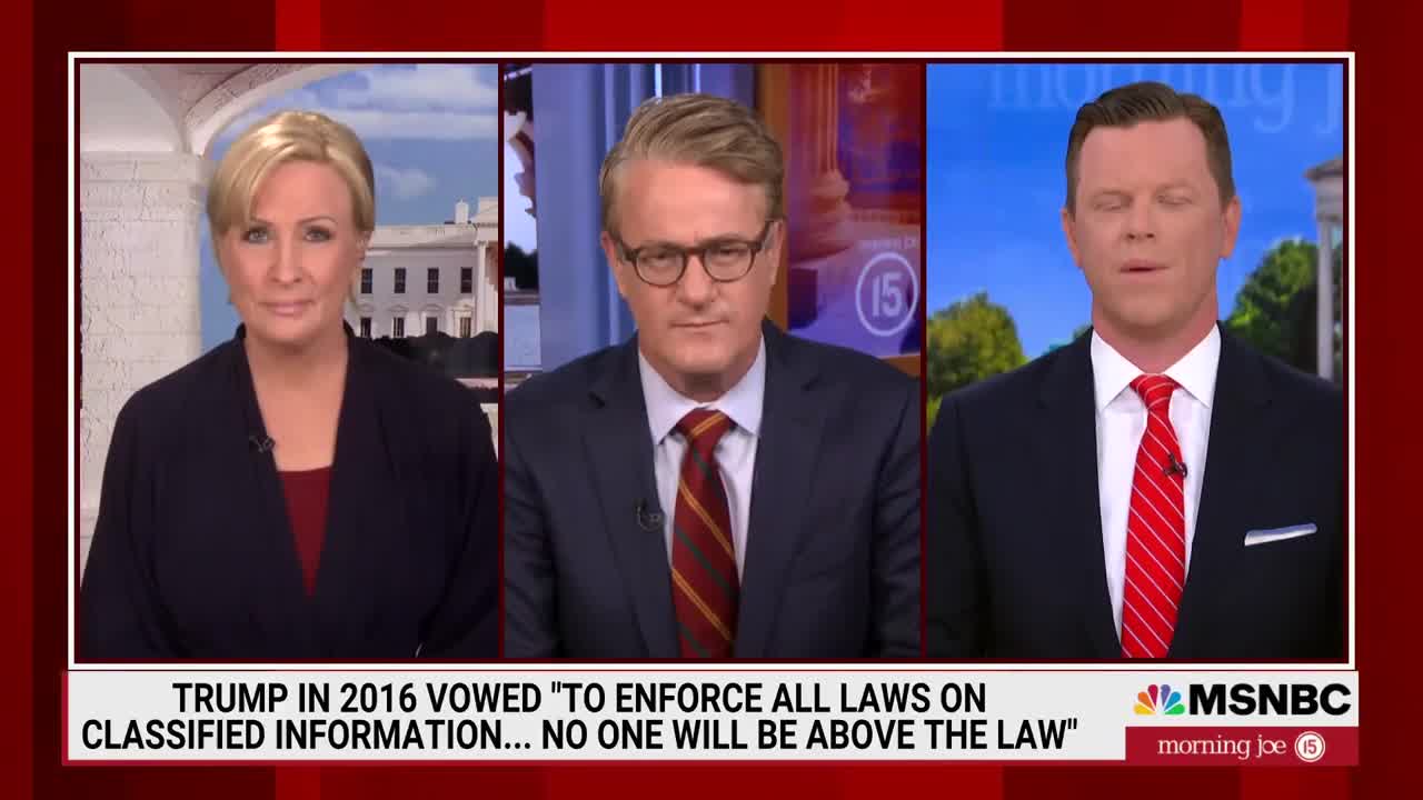 In 2016, Trump Promised To Enforce Laws On Classified Material MSNBC