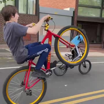 Wheelie on a Bicycle but with some Spice!