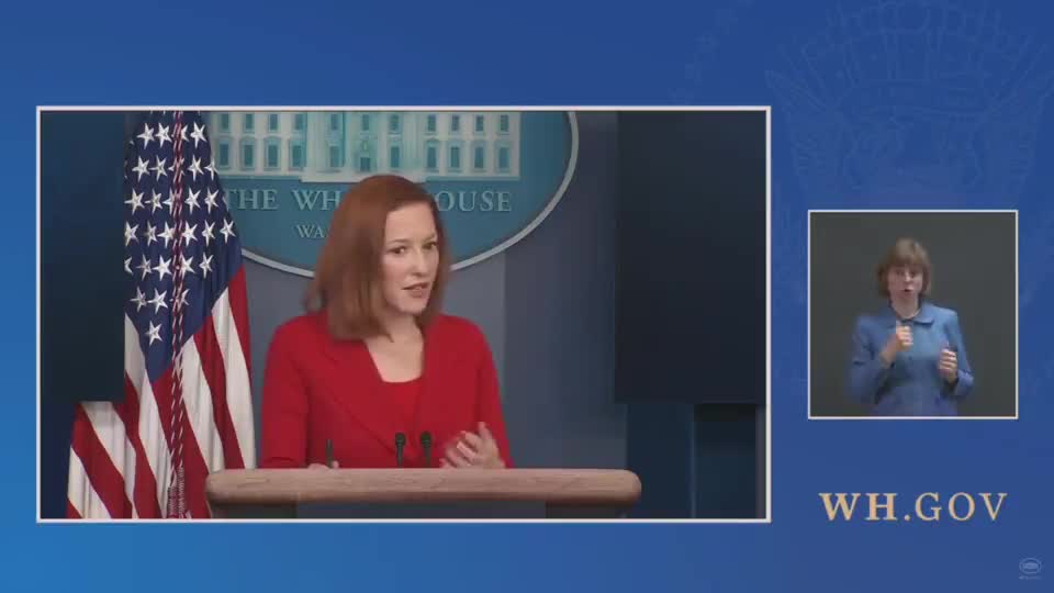 Jen Psaki Was Asked About the Growing Crisis On Our Southern Border - and Her Reaction Says it All