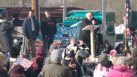 Dr. Robert Malone at the The Peoples Convoy (3/26/22)