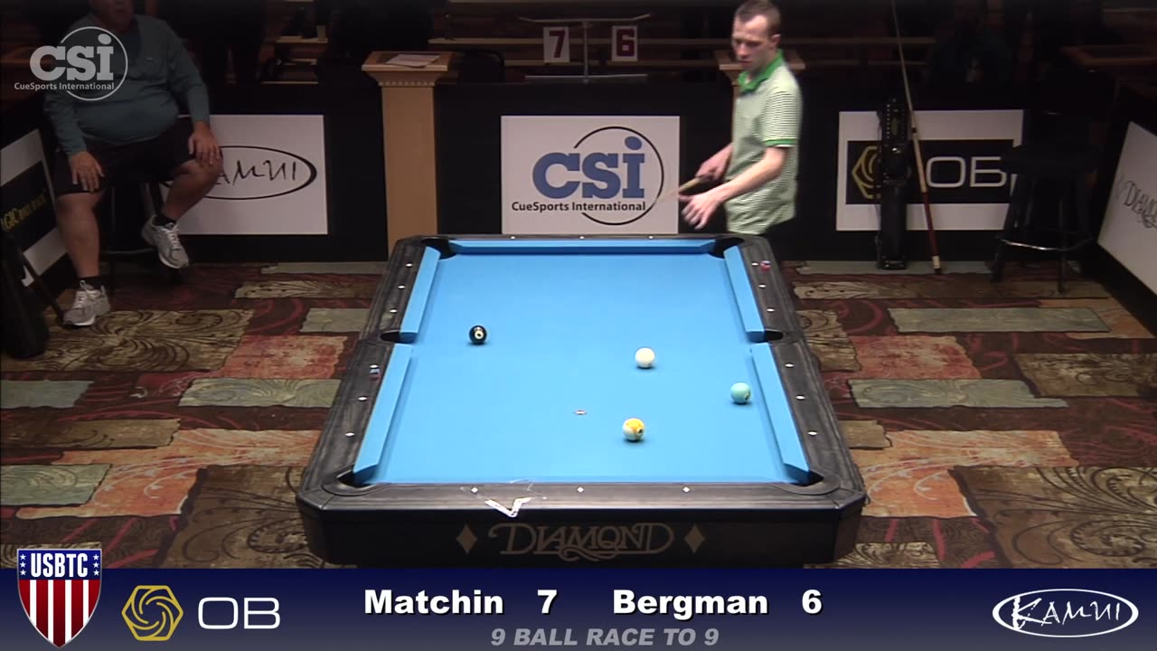 Bergman vs Matchin ▸ 2015 US Bar Table 9-Ball Championship