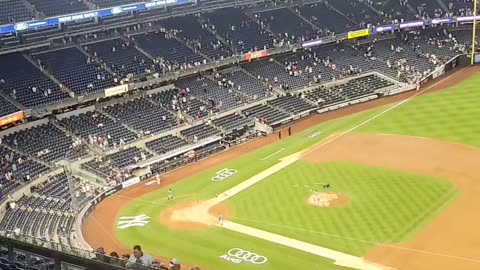 Inside the iconic Yankee Stadium in New York City