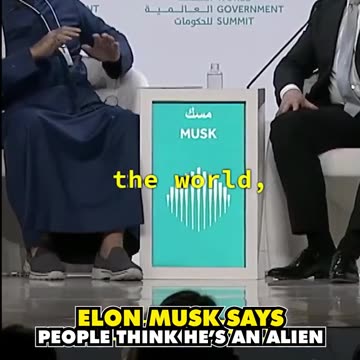 People can't help but wonder if Elon Musk is actually an alien.What do you think?