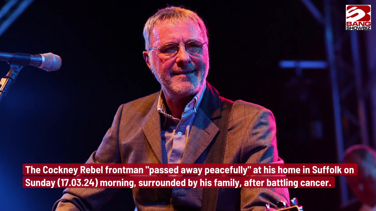 Steve Harley Has Dead at 73 years old.