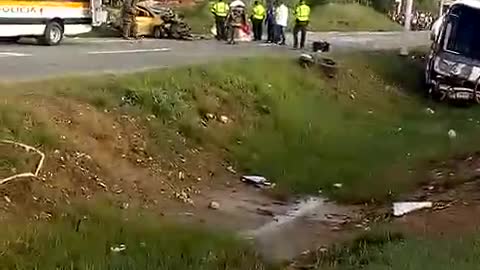 Accidente en la Variante Mamonal