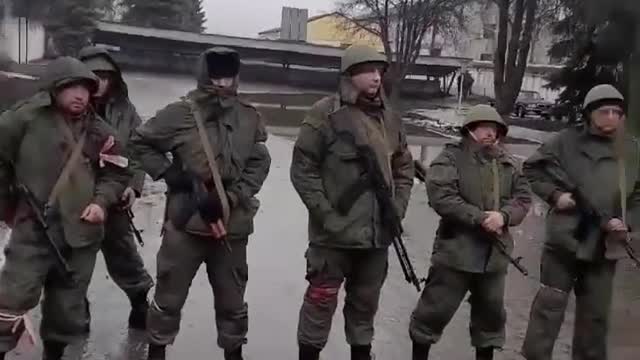 The whole of Novopskov in eastern Ukraine has come out to tell the bedraggled Russian soldiers