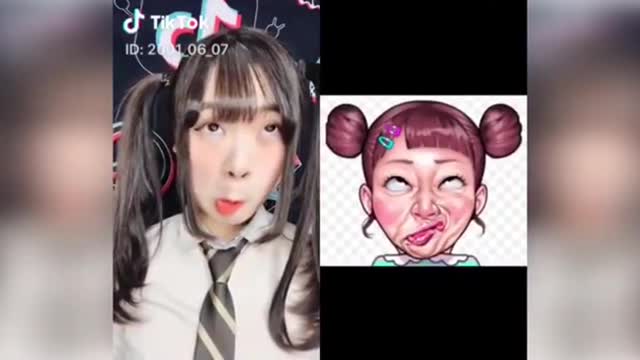 Cute Funny Face Show _ Tik Tok-