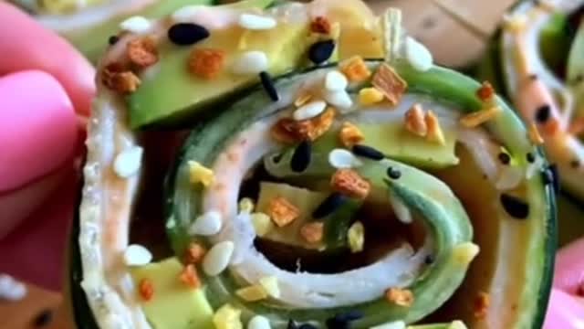 Cucumber Roll Recipe। Ketodiet Recipe For Weghtloss