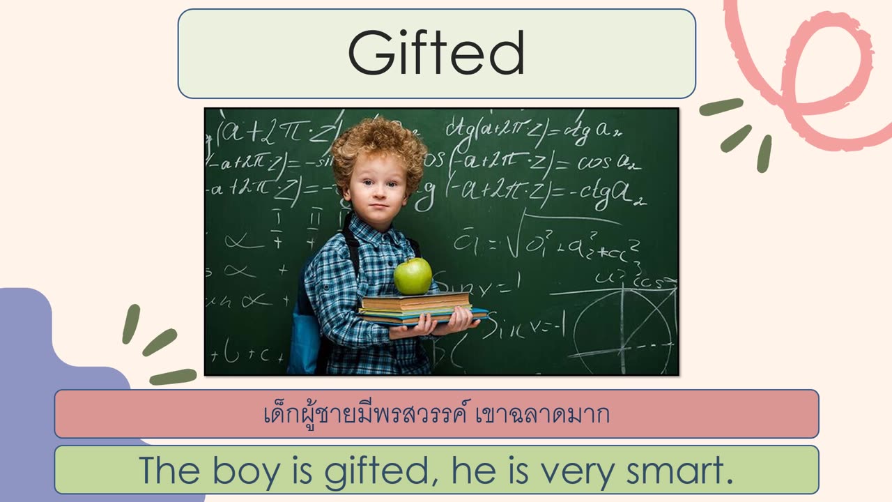 29 - Level 5 - Adjectives Practice and Thai to English Translation Activity