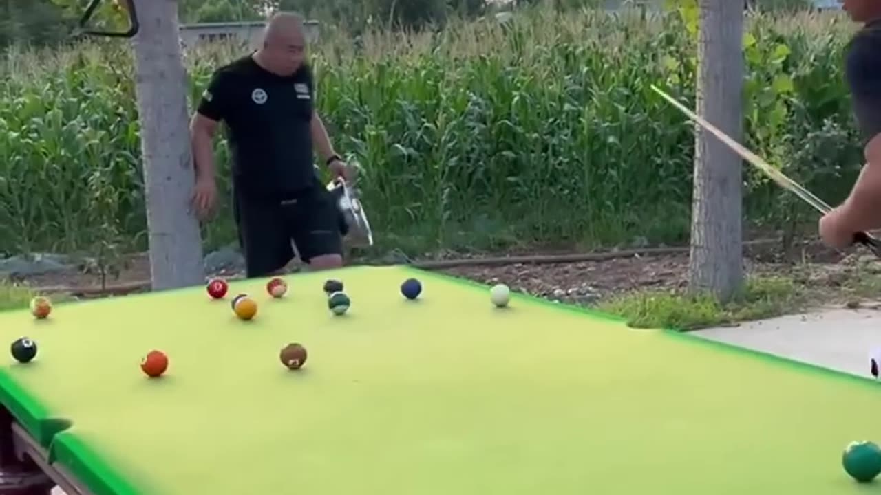 Funny Billiard Game