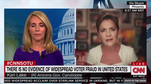 CNN SAYS NO WIDESPREAD ELECTION FRAUD, GEC