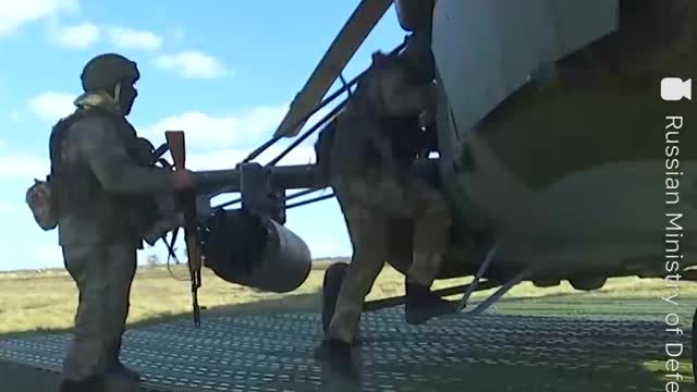 Watch Russian Army Aviation in action