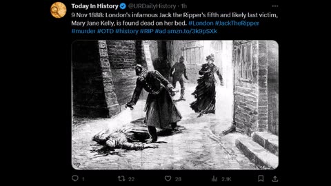 Today in History - Jack the Ripper