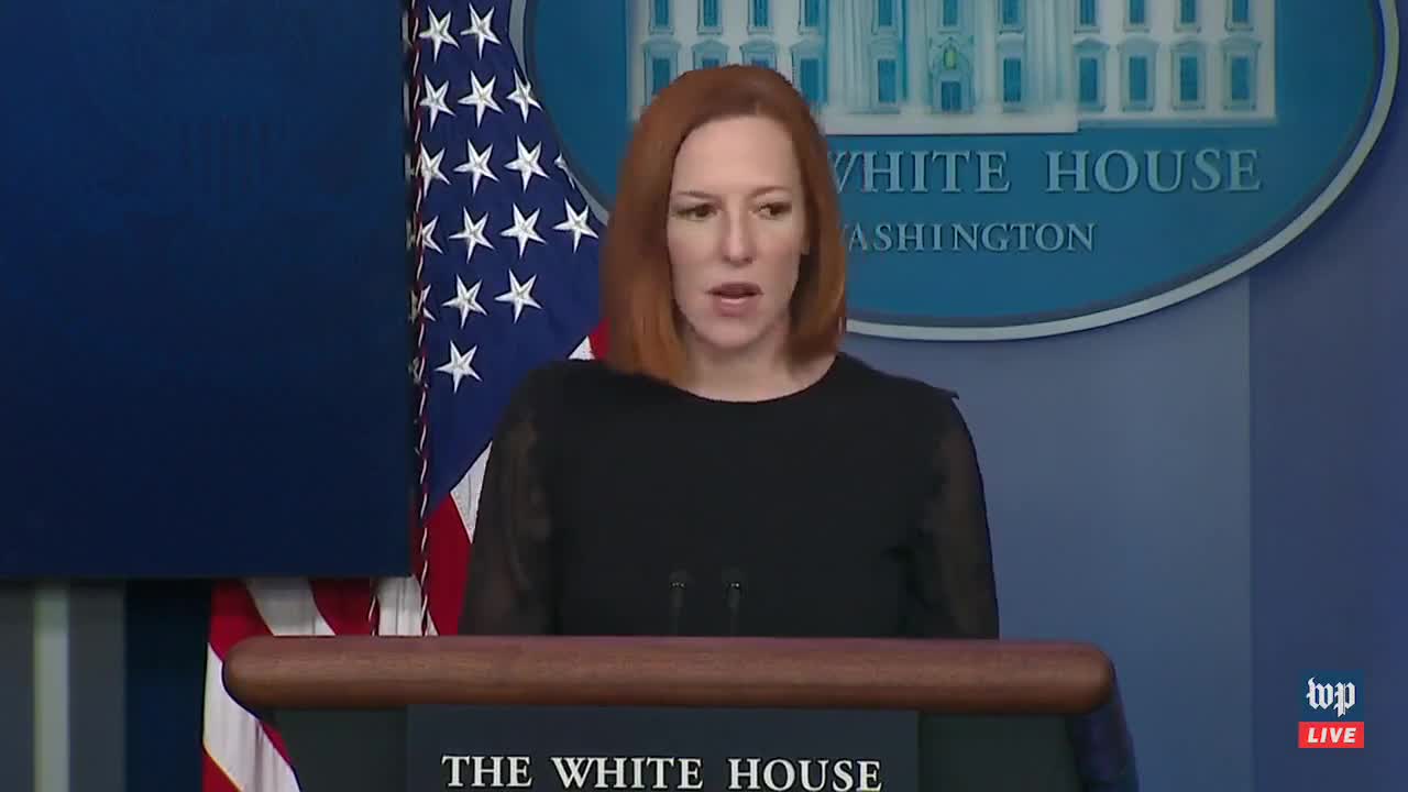 Psaki Has NO IDEA How To Respond To SCOTUS' Decision