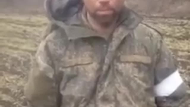 Tears of the captured Russian commander
