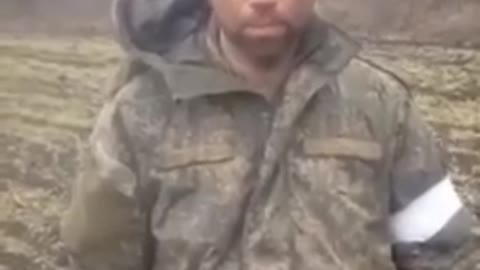 Tears of the captured Russian commander