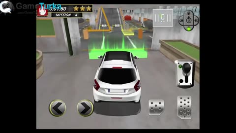 3D Multi Level Car Parking Simulator