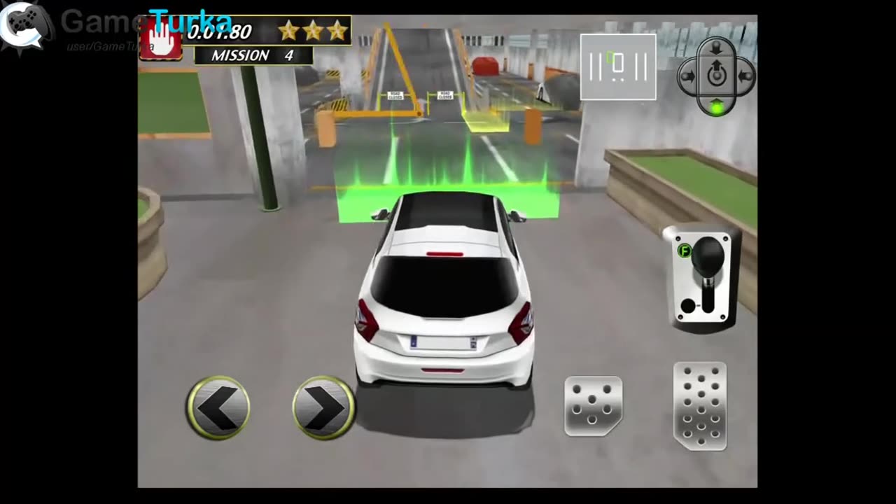 3D Multi Level Car Parking Simulator