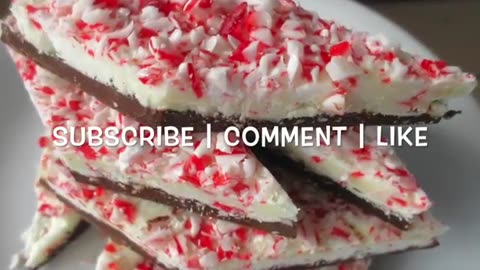 FOOD5 Peppermint Bark Candy