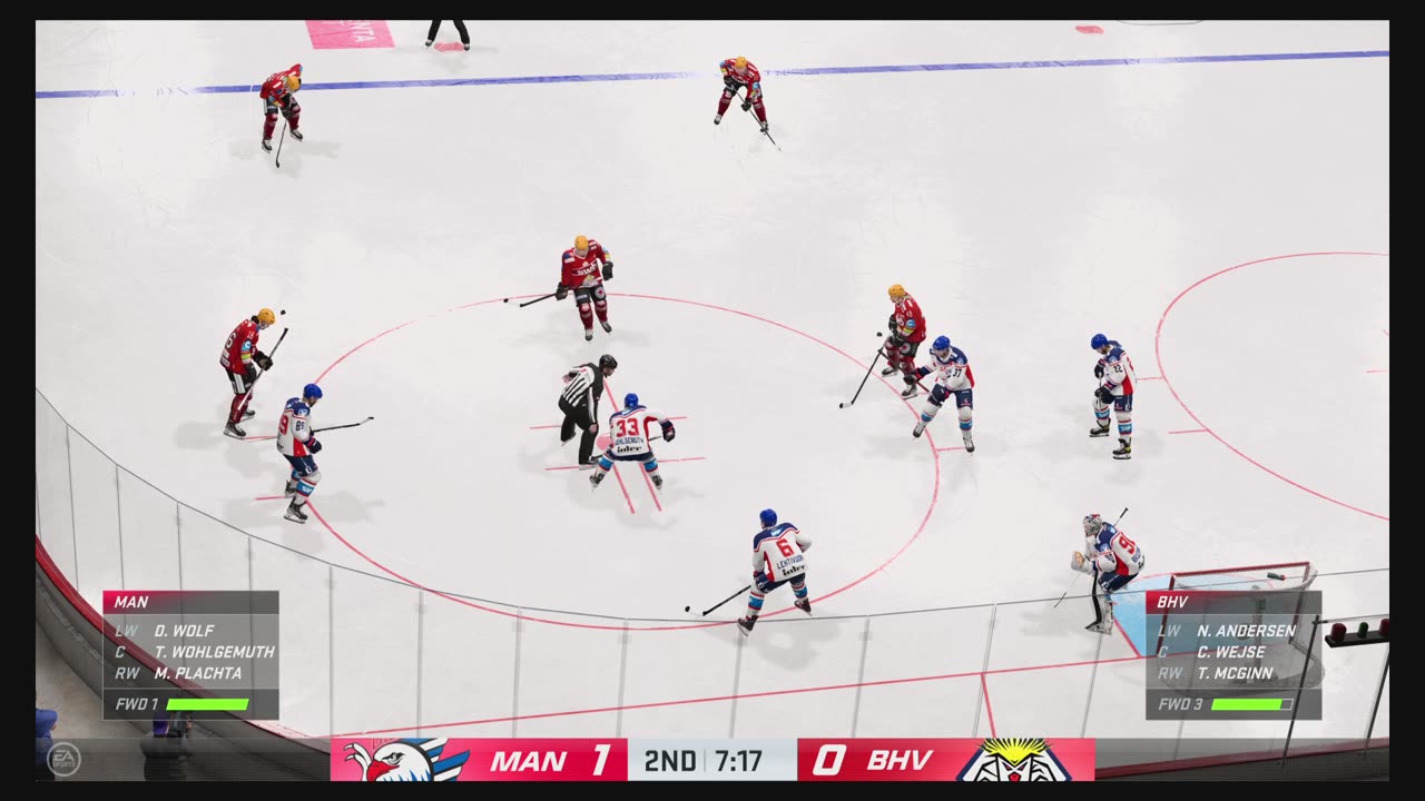 NHL22 (Ps5) Mannheim vs Pinguins Part2