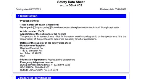 Moderna COVID-19 Injection Contains Toxic Chemical Called SM-102