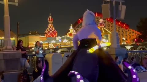 You can see Ursula at theFrightfully Fun Parade!