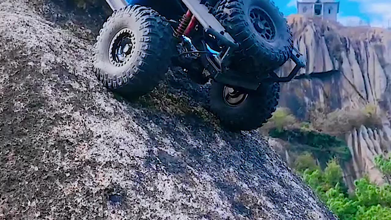 70 degree climb Challenge RC CAR