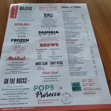 Pie Reviews: Clearwater Beach in the water