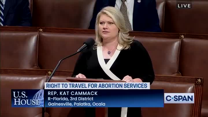 Kat Cammack goes BEAST MODE on "Catholic" Nancy Pelosi to her FACE over Abortion.