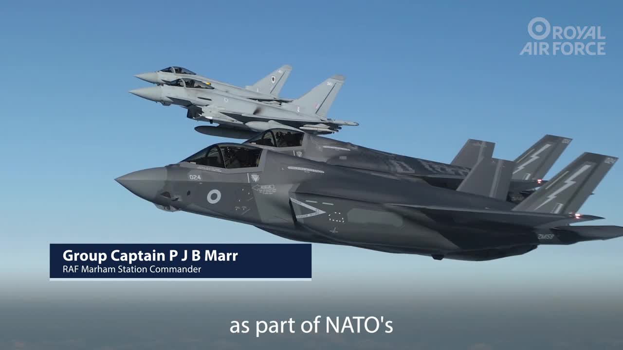 RAF Lightnings enhanced Vigilance Activity