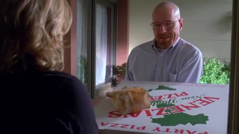 Pizza on the Roof Scene- Breaking Bad