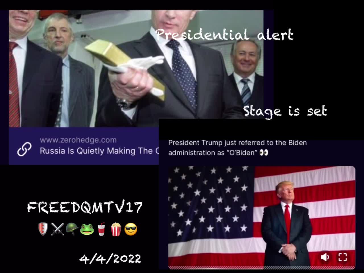 Biden is as real as covid.