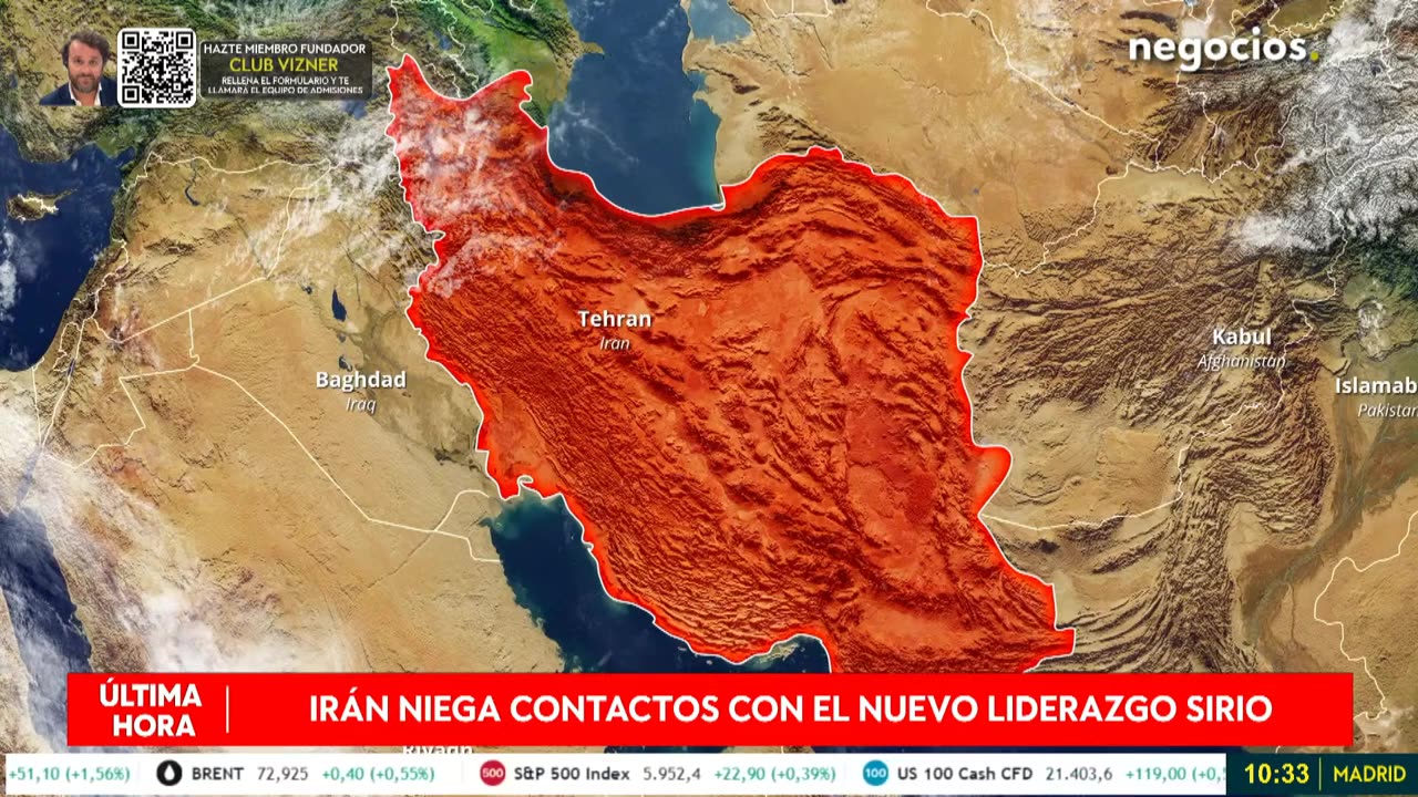 ÚLTIMA HORA | Irán niega contactos con el nuevo liderazgo sirio