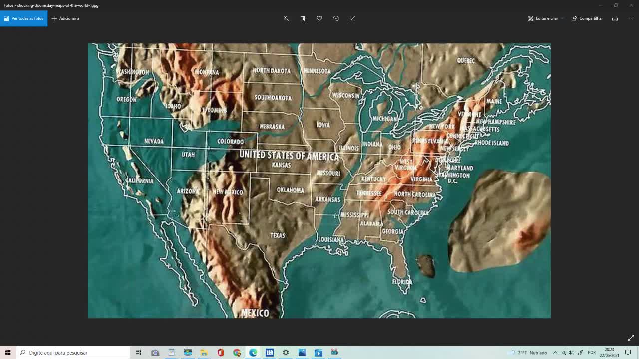 1 Parte, Mapas Chocantes de Como Vai Ficar o Mundo Depois da Inversão