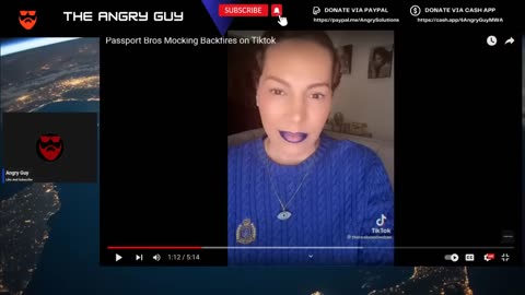 Black Woman who Tried to Attack the Passport Bros Breaks Down into Tear