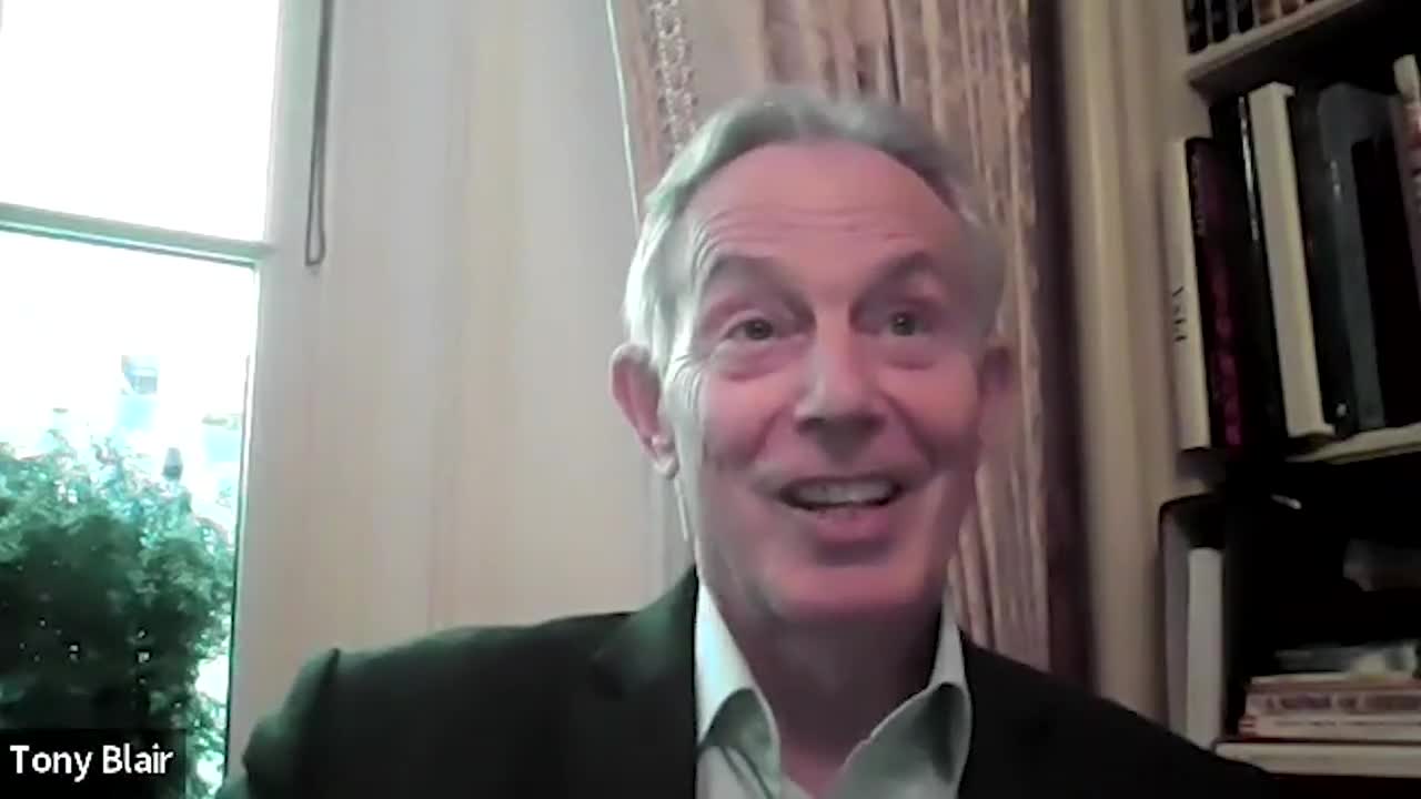 Tony Blair calling unjabbed people idiots