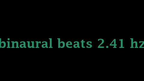 binaural_beats_2.41hz_BinauralHealingMeditation BinauralAmbience HarmonicBinauralTones