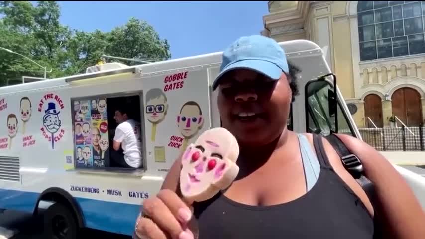 $10 "Eat the Rich" Popsicles Shaped like Billionaires!!!