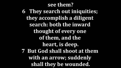Psalms 64 King James version