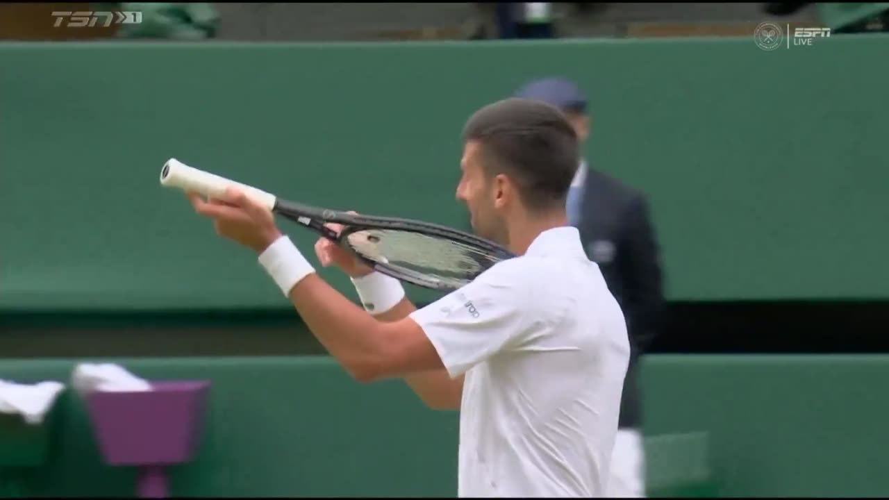 Unvaccinated PURE BLOOD Novak Djokovic Plays Racket Violin