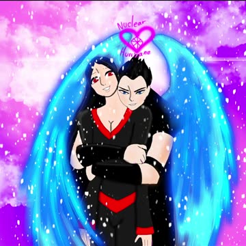 Oc speedpaint nuclear and gabriel