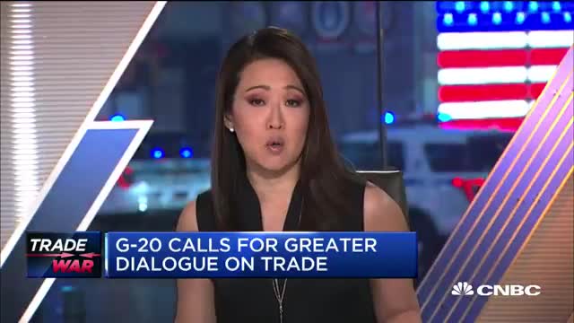 G-20 finance chiefs talk trade at weekend meeting