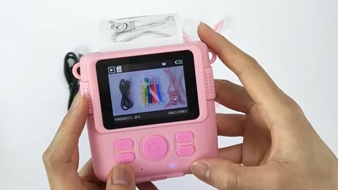 Instant Print Camera for Kids, Christmas Birthday Gifts Girls