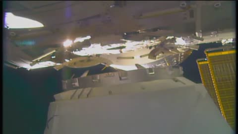 SpaceX Dragon Cargo Spacecraft Attached to the International Space Station