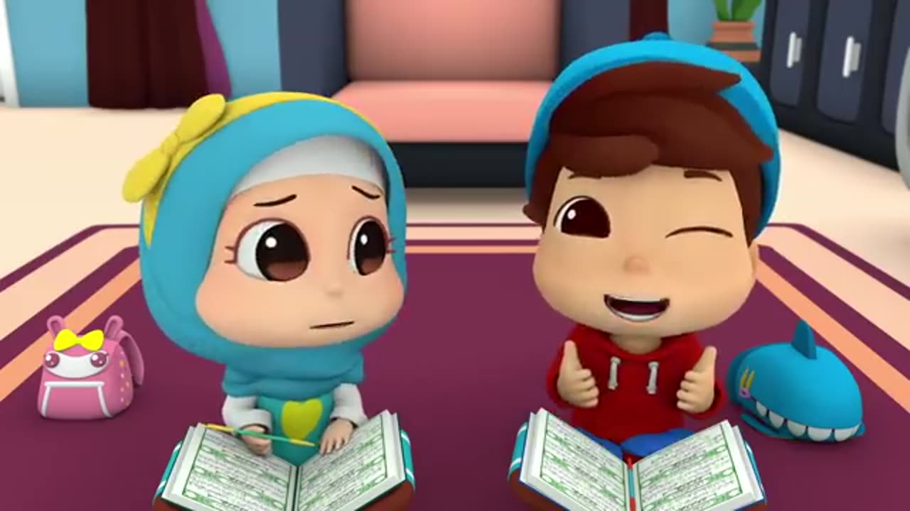 Omar & Hana | I'm really scared | Islamic Cartoons for kids