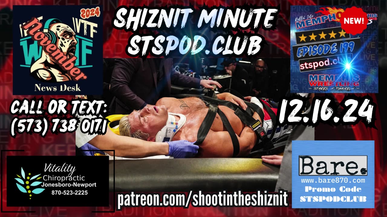 SHIZNIT MINUTE 12.16.24-BT TALKS RAW!!!