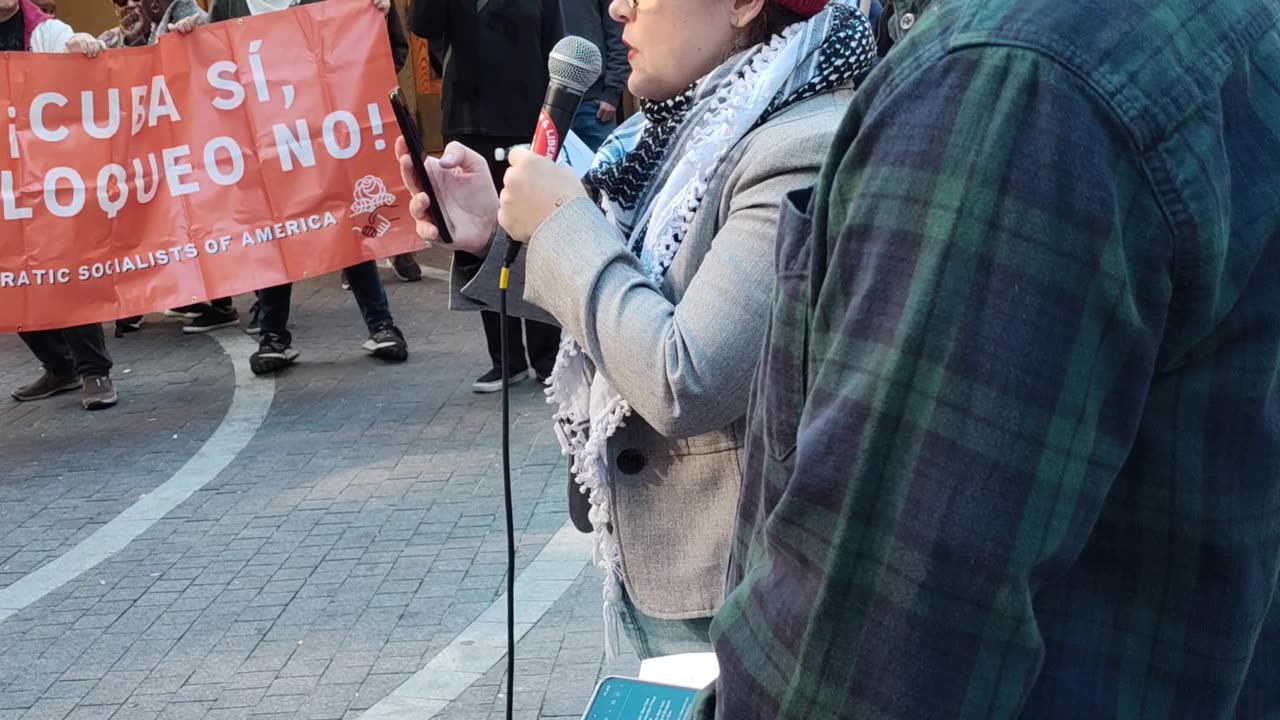 New York City rally: "LET CUBA LIVE" 1of7