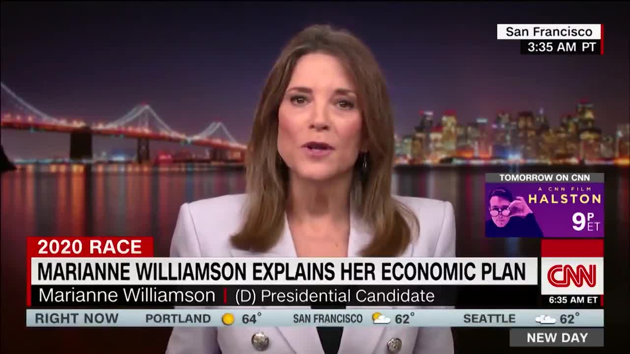 Williamson: Trump is "Mad King George"